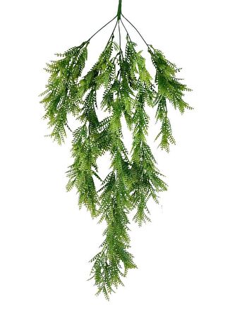 Yapay Çiçek Sarkan Çiçek Yeşil Açık Fern725 Yapay Sarmaşık  70*30cm UV Katkılı Güneşe Dayanıklı