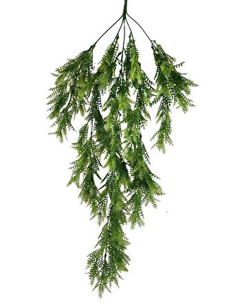 Yapay Çiçek Sarkan Çiçek Yeşil Açık Fern725 Yapay Sarmaşık  70*30cm UV Katkılı Güneşe Dayanıklı