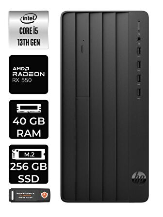 HP PRO TOWER 290 G9 i5 13500 40GB RAM 256GB SSD RX550/4GB W11PRO 8T2W9ES MASAÜSTÜ PC & PER4 BELLEK