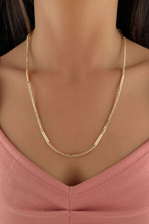 14 Ayar Altın Tondo Roller Kolye