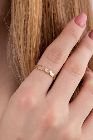 14 Ayar Altın Ritim Yüzük