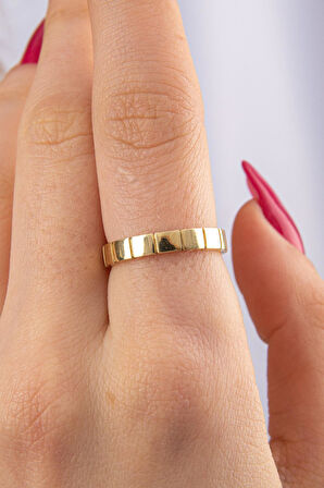 14 Ayar Altın Küpler Yüzük