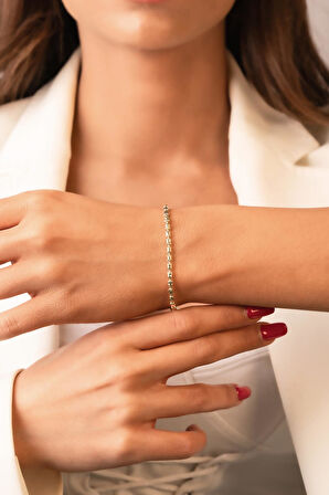 14 Ayar Altın Linda Bileklik