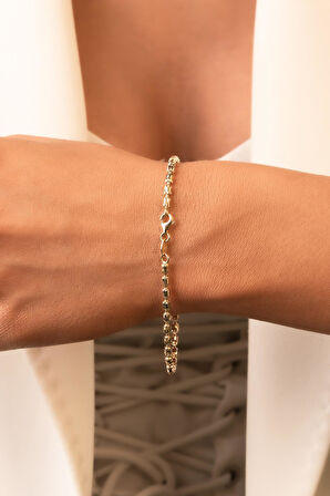 14 Ayar Altın Linda Bileklik