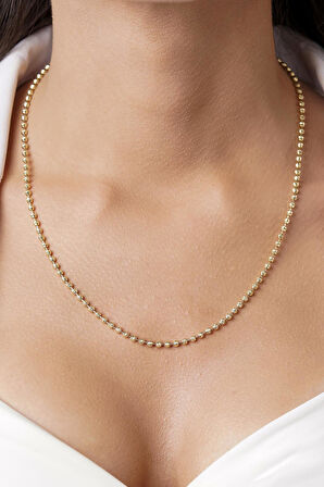 14 Ayar Altın Lina Kolye