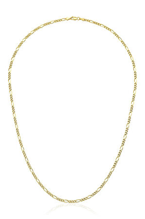 14 Ayar Altın Figaro Zincir Erkek Kolye 2.80 mm