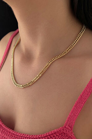 14 Ayar Altın Sıkı Gurmet Zincir 6,25  mm