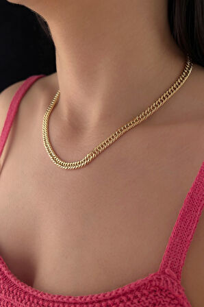 14 Ayar Altın Sıkı Gurmet Zincir 6,25  mm