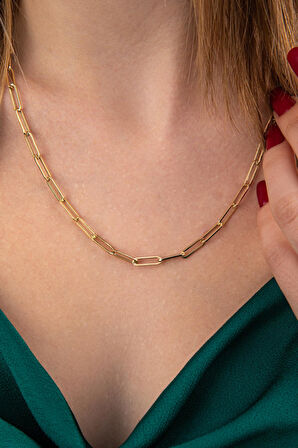 14 Ayar Altın Ataç Zincir 4.10 mm