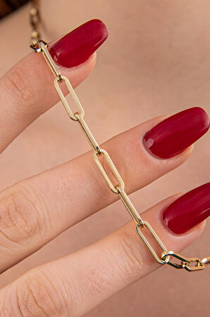 14 Ayar Altın Ataç Zincir 4.10 mm