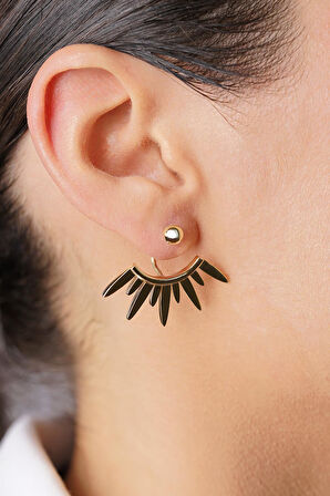 14 Ayar Altın Solaris Küpe