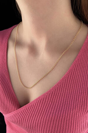 14 Ayar Altın Doch Zincir 2.50 mm