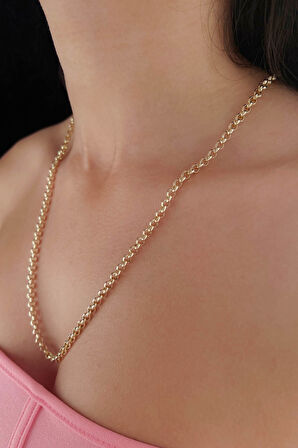 14 Ayar Altın Doch Zincir 4,70 mm