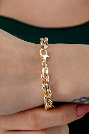 14 Ayar Altın Doch Bileklik 7.35 mm