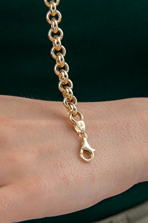 14 Ayar Altın Doch Bileklik 7.35 mm