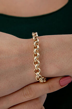 14 Ayar Altın Doch Bileklik 7.35 mm