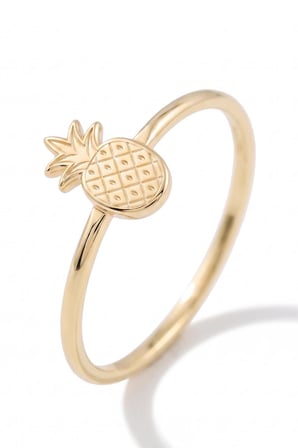 14 Ayar Altın Ananas Yüzük
