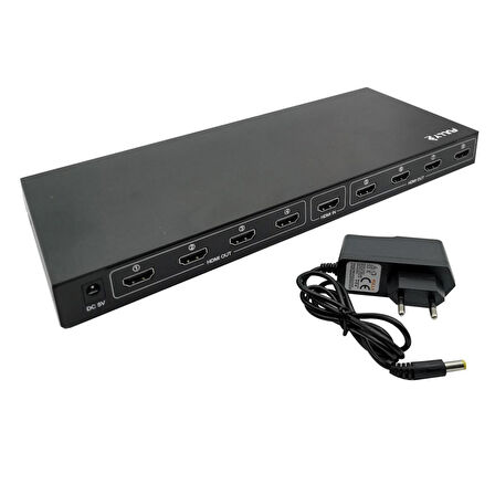 FULLY G-538J 8 PORT HDMI SPLITTER DAĞITICI