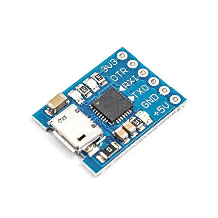 CP2102 Micro USB-TTL Seri Haberleşme Dönüştürücü Modülü