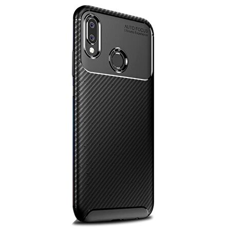 Gpack Xiaomi Mi Play Kılıf Negro Karbon Dizayn Silikon
