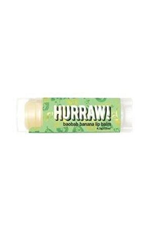 Hurraw Baobab Banana Lıp Balm / Muz