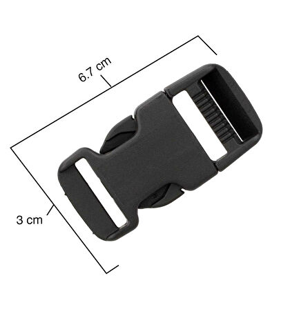 20 Adet Plastik Siyah Sert Kilit Bağlama Kayışı 2,5 CM KOLON İÇİN