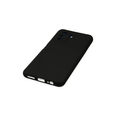 Huawei Nova Y70 Kılıf Nano içi Kadife Silikon - Siyah