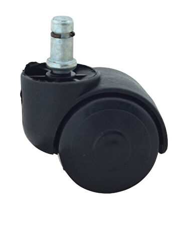 3 Adet Büro Tipi Pimli Plastik Koltuk Sandalye Tekeri 50mm