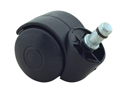 3 Adet Büro Tipi Pimli Plastik Koltuk Sandalye Tekeri 50mm