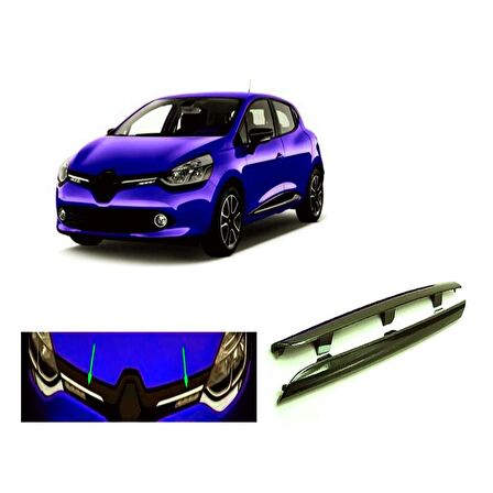 Renault Clio 4 Panjur Çıtası Sağ & Sol Takım Siyah 620723341