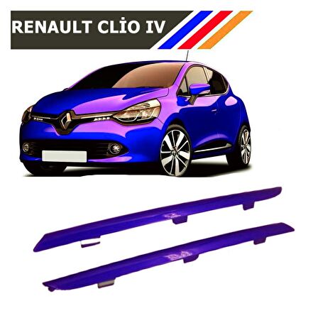 Renault Clio 4 Panjur Çıtası Sağ & Sol Takım Kırmızı 620723341K