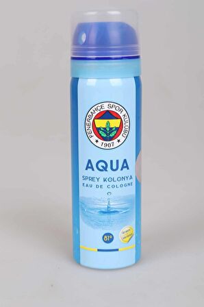 LİSANSLI FENERBAHÇE KOLONYA AQUA 50 ML