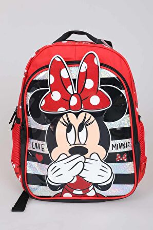 LİSANSLI MINNIE MOUSE ANAOKUL ÇANTASI DUE ICONIC 