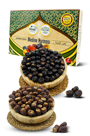 Medine Berni Lüks 2,5kg Ve Acve Medine Peygamber Hurması 2,5kg Yeni Mahsul 5kg Ikiliset Berniacve5kg