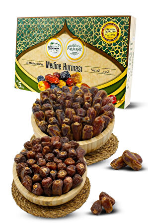 Medine Meşruk (MEBRUM) 2,5kg Ve Medine Şakra Hurma 2,5kg Yeni Mahsul 5kg Ikiliset Mesruksakra5kg