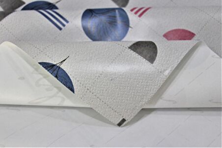 Elyaf Astarlı Silinebilir Pvc Muşamba Masa Örtüsü C134-1CLBRGEO