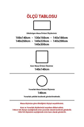 Elyaf Astarlı Silinebilir Pvc Muşamba Masa Örtüsü C134-1CLBRGEO