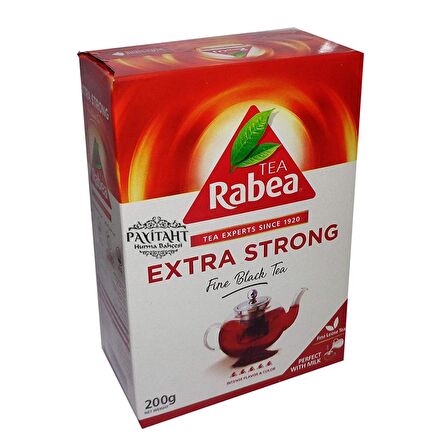 Payitaht Rabea Tea - Extra Strong Dökme Siyah Çay 200 gr 