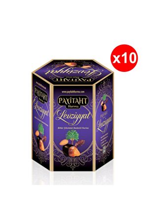Payitaht Hurma Levziyyat - Bitter Çikolata Kaplı Bademli Hurma 250gr 10x