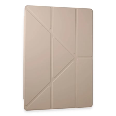 Samsung Galaxy X910 Tab S9 Ultra 14.6 Kılıf Kalemlikli Mars Tablet Kılıfı - Rose Gold