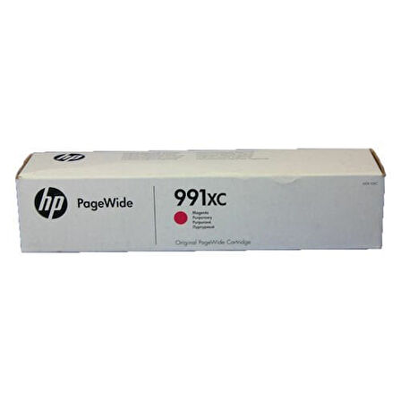 HP M0K10XC (991XC) Kırmızı Magenta Orjinal Kartuş PageWide Pro 750dw / MFP 772dn