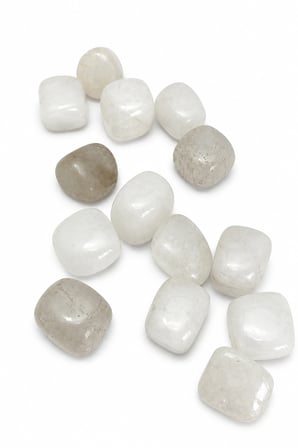 Kristal Kuvars Doğal Taş 2x2 cm – Ortalama 15 Gram Doğal Kuvars Taşı – Dekoratif ve Enerji Taşı - 1 Adet