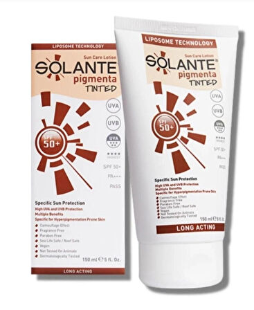 Solante Pigmenta Tinted Lotion Spf 50 150 ml