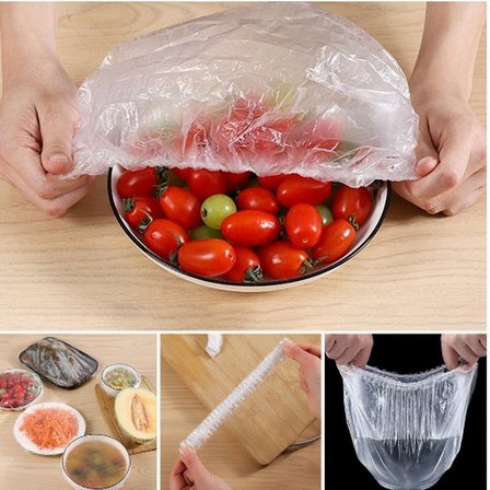100 ADET Tencere Bonesi Ve Tabak Bonesi Çok Amaçlı Kapak Gıda Bonesi Mutfak Bonesi