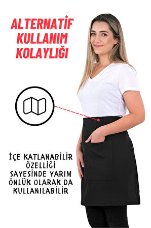 Simple ayar askılı mutfak önlüğü SİMPLE
