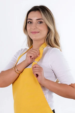 Simple 3'lü Set Ayar Askılı Mutfak Önlüğü Seti (ELDİVEN, TUTACAK)