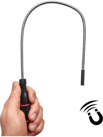 Spiral Yaylı Mıknatıs 500 Gr Kaldırma Kapasiteli Profesyonel 54cm Vida Somun Metal Tutucu Mıknatıslı