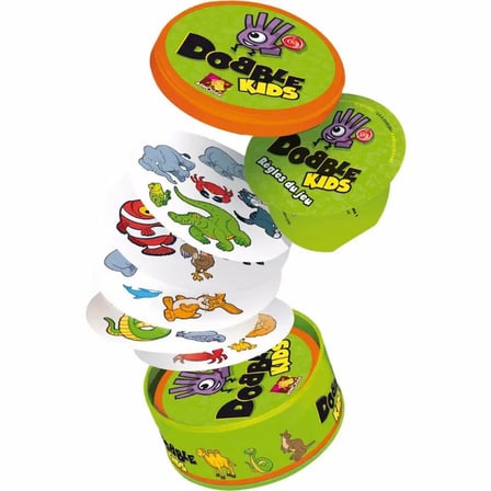 Dobble Kids Çocuklar İçin Eğitici Kart Oyunu 4 Yaş ve Üzeri Dikkat Hafıza Görsel Algı ve Refleks Gel
