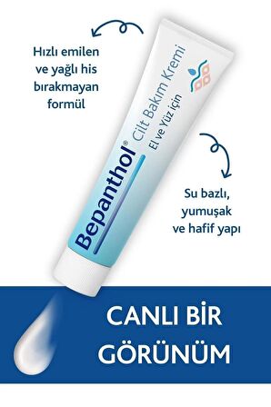 El Ve Yüz Için Cilt Bakım Kremi 100 Gr X 2 Adet