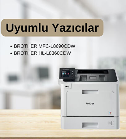 BROTHER TN461/TN411/TN421/TN431/TN441 MUADİL KIRMIZI TONER